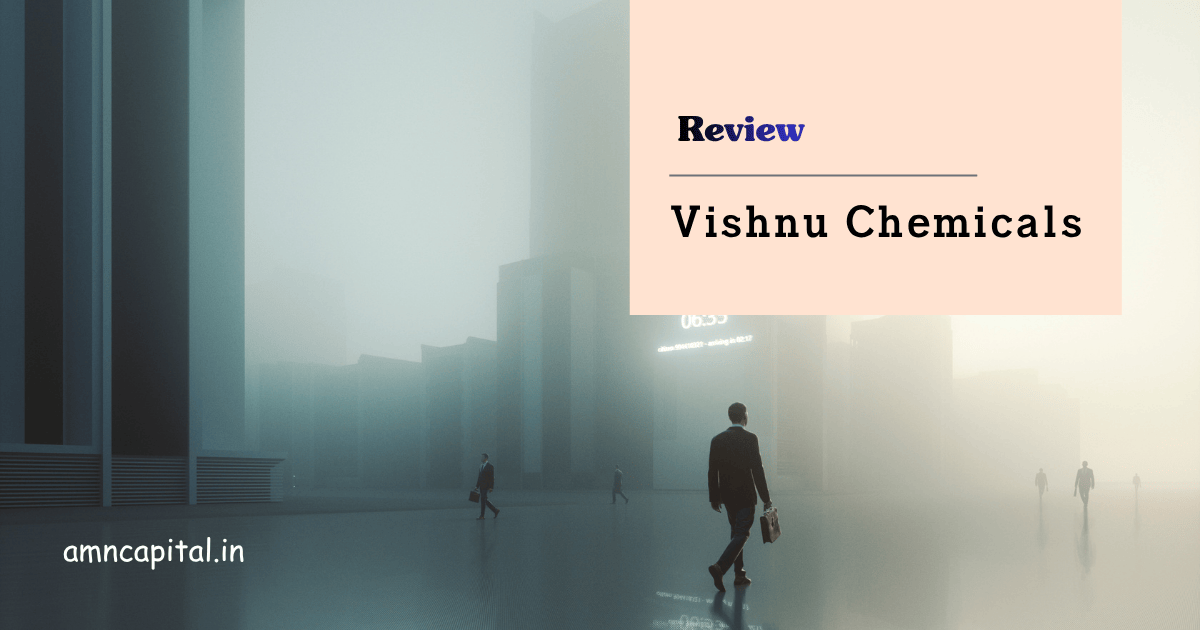 What is Saving the Day for Vishnu&nbsp;Chemicals?